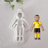 Players With Shoes Mold set of 3