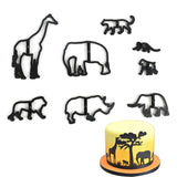 Safari Animal Cutter Set