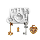Heart Lock And Key Mold