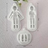 Players With Shoes Mold set of 3