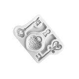 Heart Lock And Key Mold