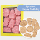 Happy Birthday Cookie Cutter Set