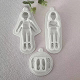 Players With Shoes Mold set of 3