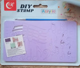 Music Notes Stamp