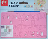 Alphabet Acrylic Stamp
