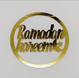 Cake Topper 3 inch cardmaterial