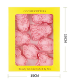 Sheep cookie cutter set