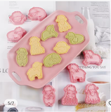 Sheep cookie cutter set