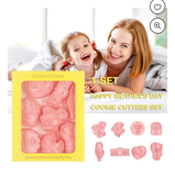 Mother's Day Cookie Cutter Set