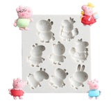 Papa Pig Mold