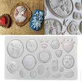 Cameos Decor Frame Mold