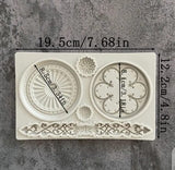 Antique Compass Decor Mold