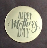 Acrylic Disc Golden Color