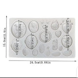 Cameos Decor Frame Mold
