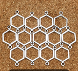 Hexagon Charm Pendant