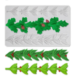Whaline Christmas Cake Boarder Mold
