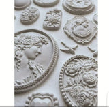 Cameos Decor Frame Mold