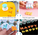 Upper case Alphabet Plunger Cutter