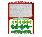 Whaline Christmas Cake Boarder Mold