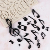 Music note mold