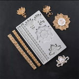 Lotus Flower Boarder Mold