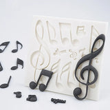Music note mold
