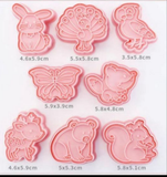 Forest Animal Fondant Cutter
