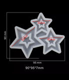 Star shape lollipop mold