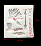 Feather,Axe, Arrow mold