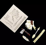 Feather,Axe, Arrow mold