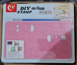 Upper Case Alphabet Stamp